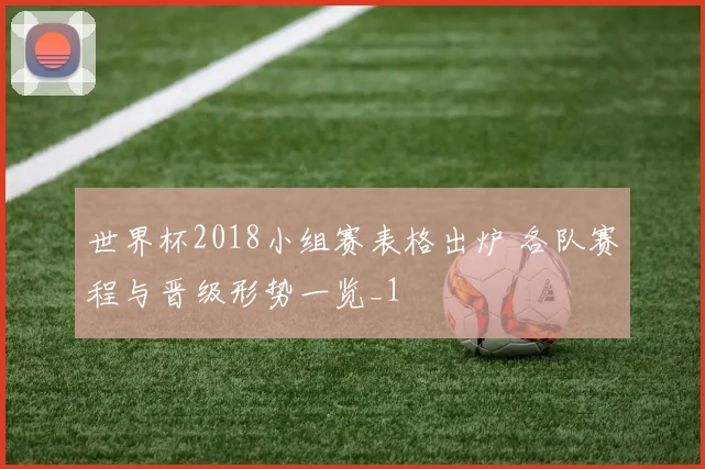 世界杯2018小组赛表格出炉 各队赛程与晋级形势一览_1